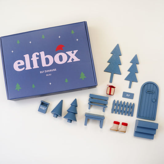 Wichteltür Set - Blau