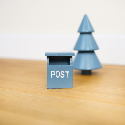 Wichtel Komplettset - Wichteltür & 26 Wichtelstreiche - Blau