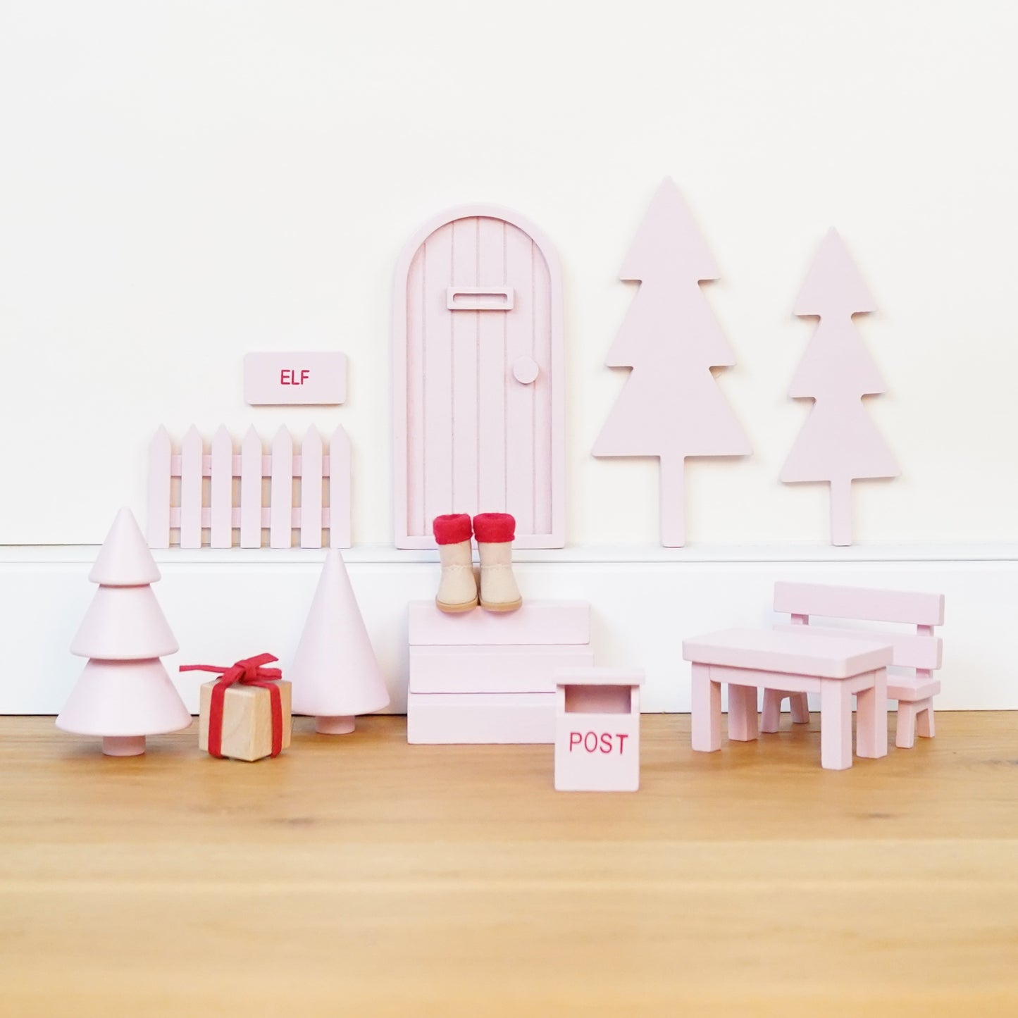 Wichteltür Set - Rosa